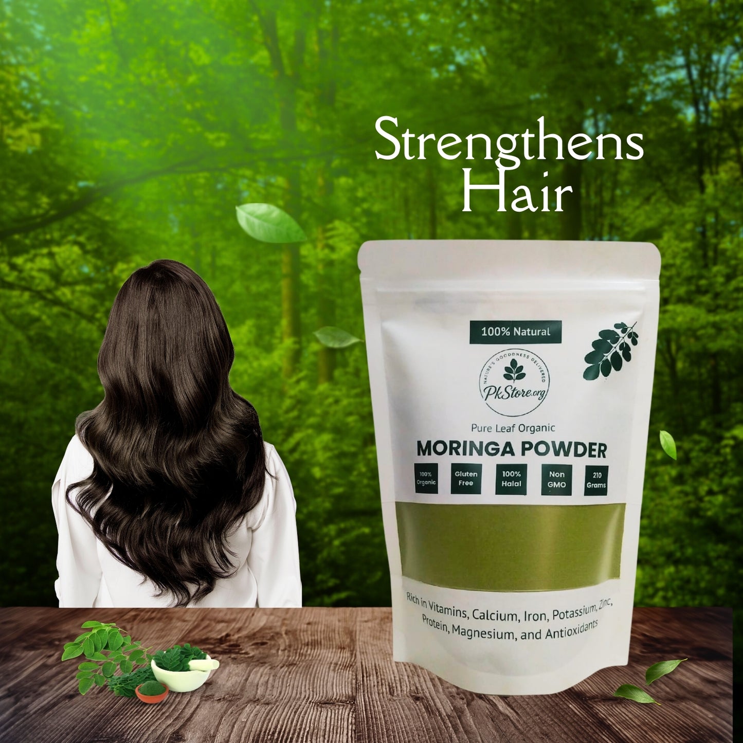Moringa Oleifera Powder