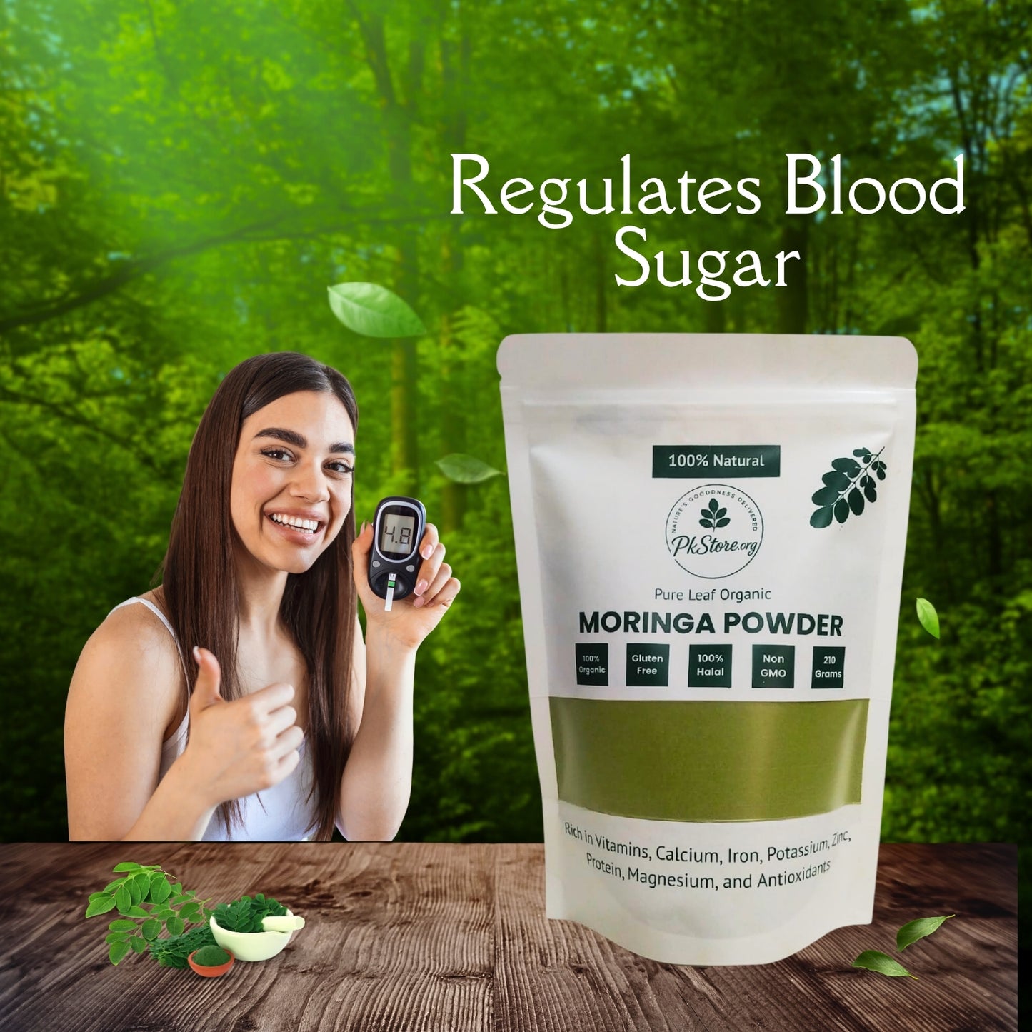 Moringa Oleifera Powder