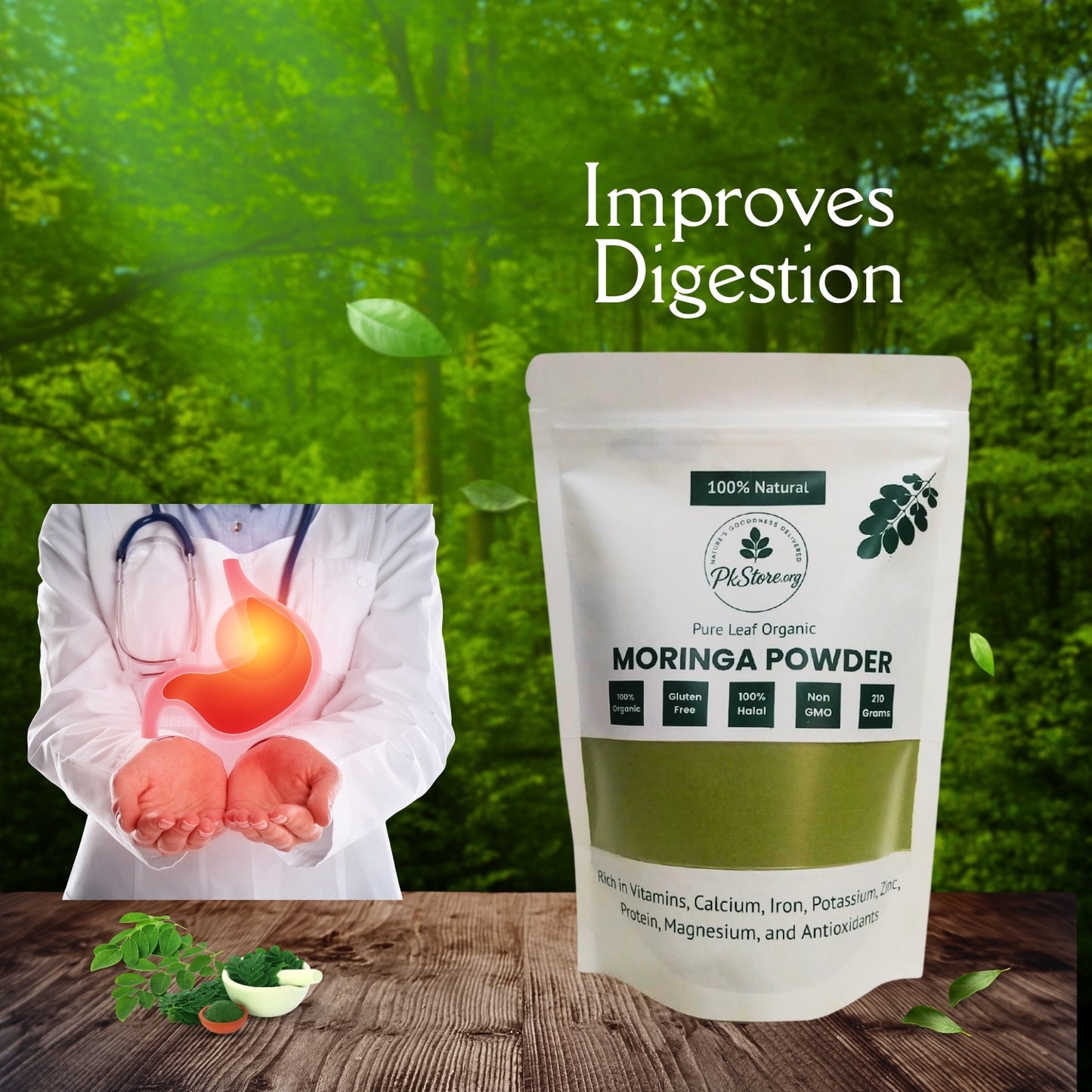 Moringa Oleifera Powder